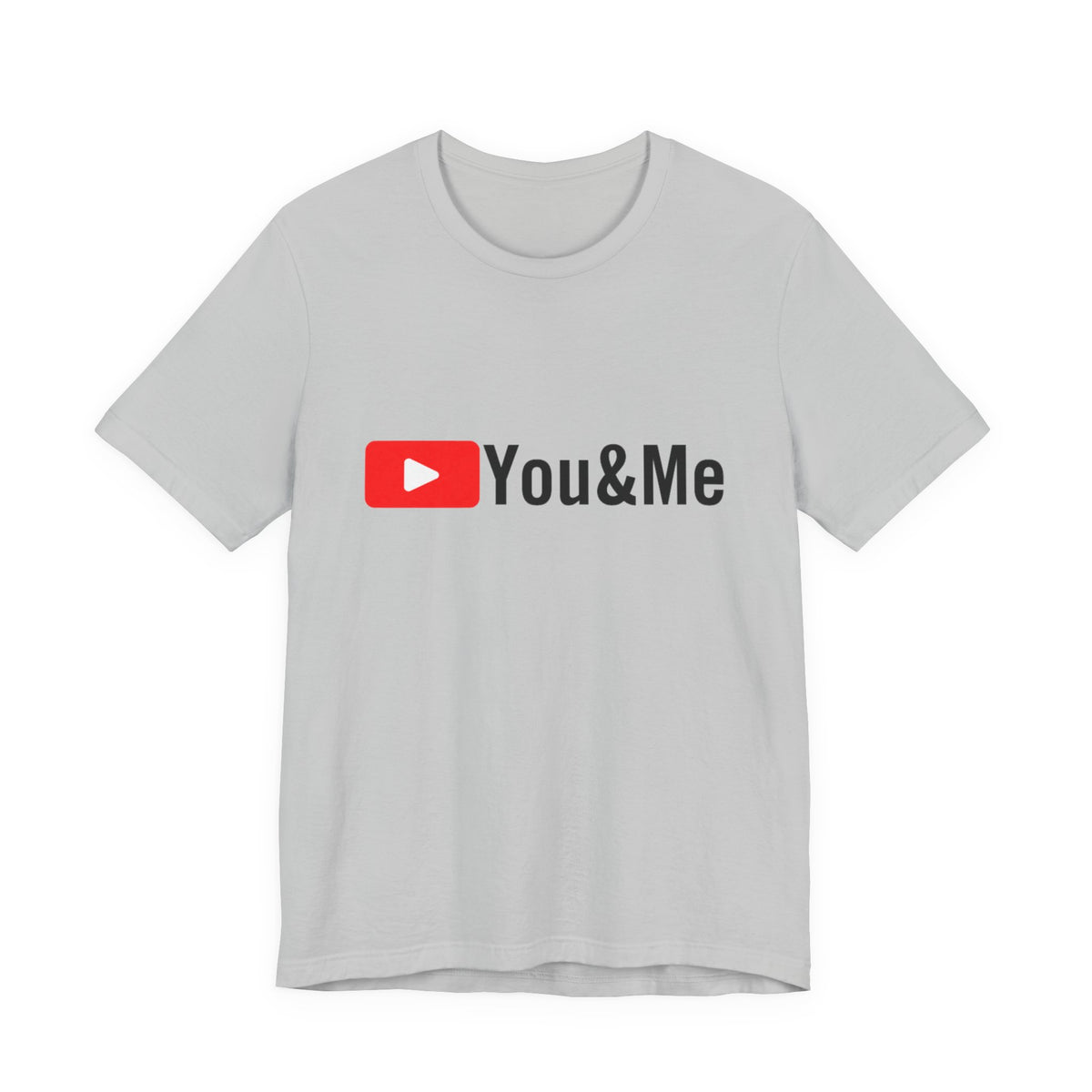 You & Me Tube Unisex Short Sleeve T Shirt