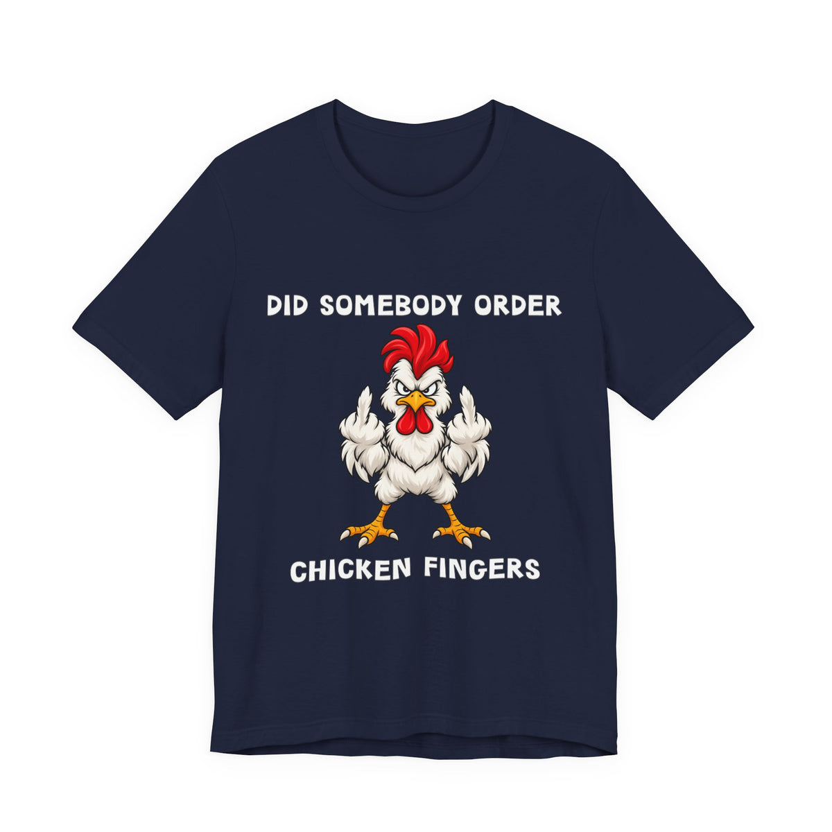 Chicken Fingers Unisex Short Sleeve T Shirt