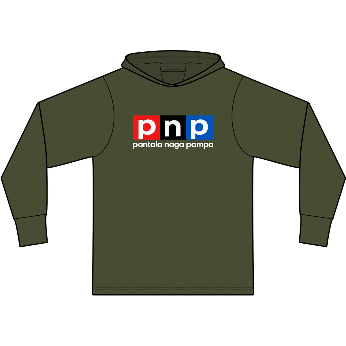 PNPR Long Sleeve Hooded T-Shirt
