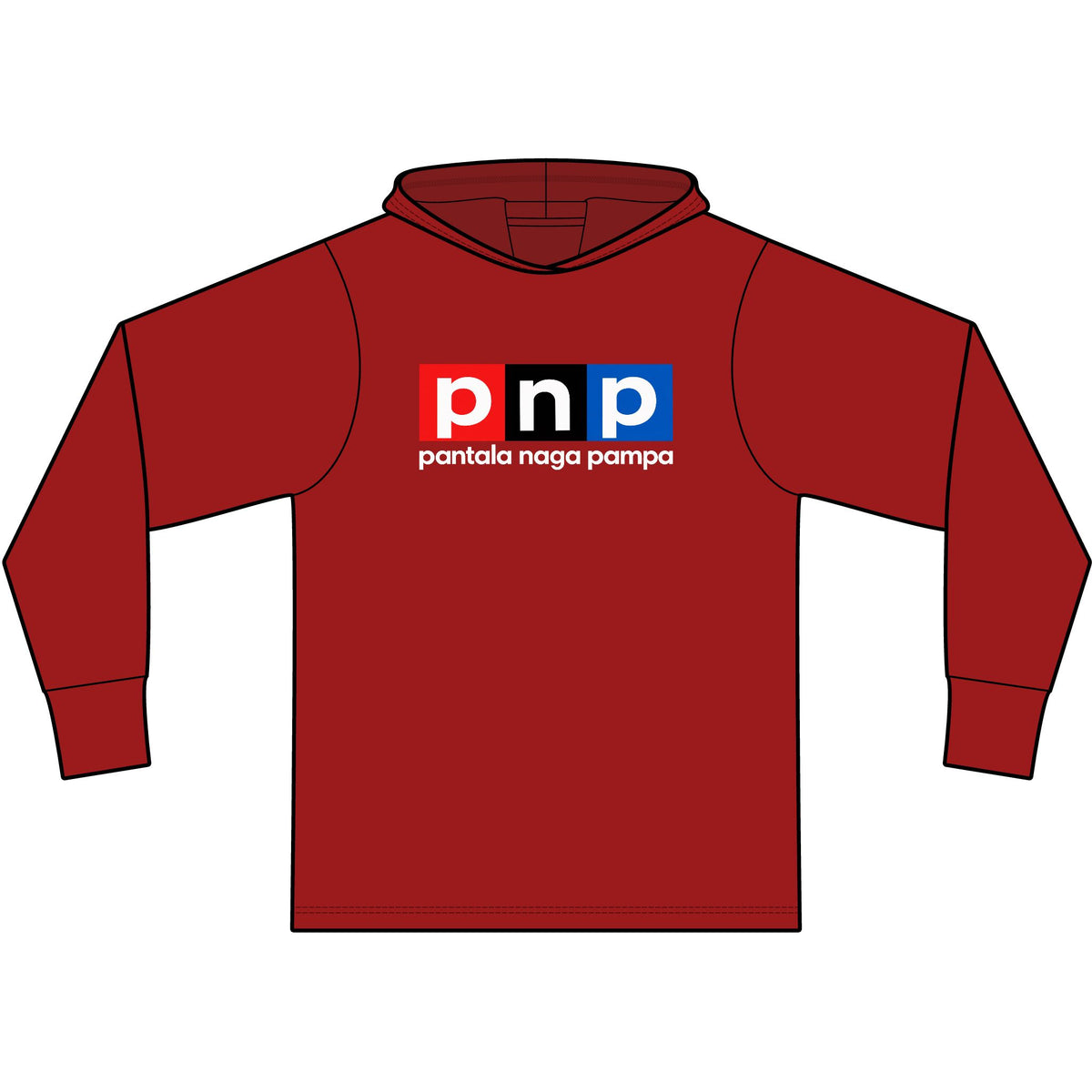 PNPR Long Sleeve Hooded T-Shirt