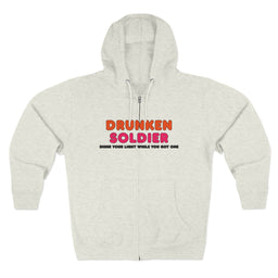 Drunken Soldier Zip Up Hoodie