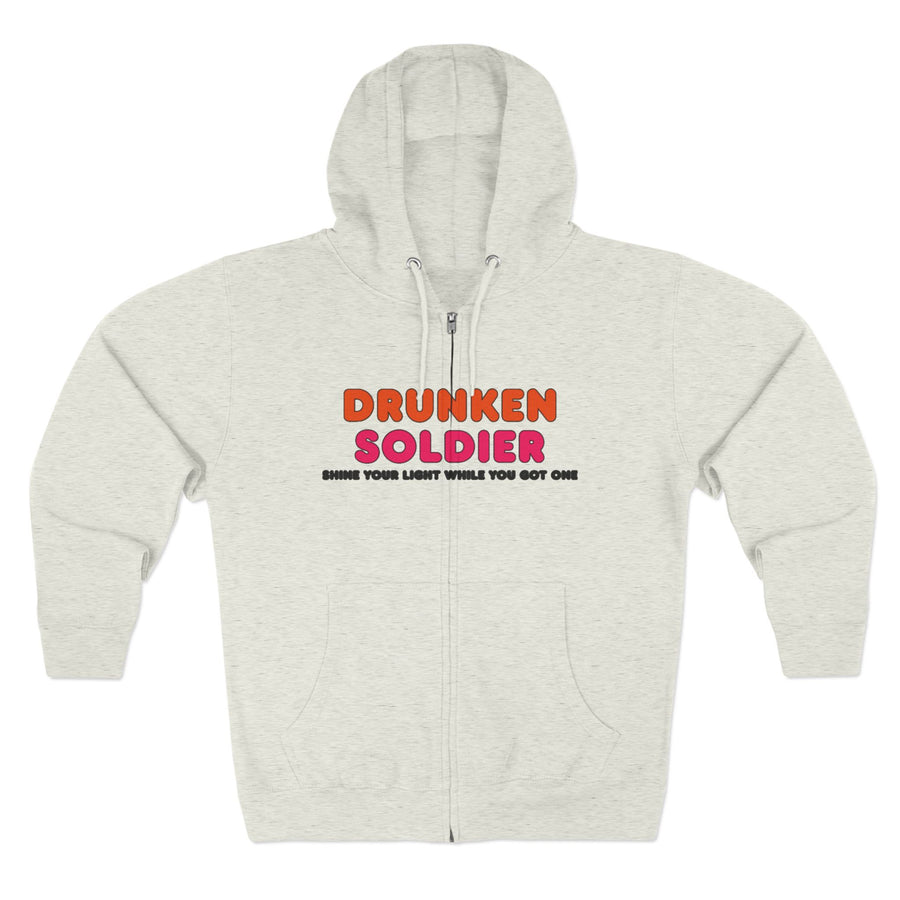Drunken Soldier Zip Up Hoodie