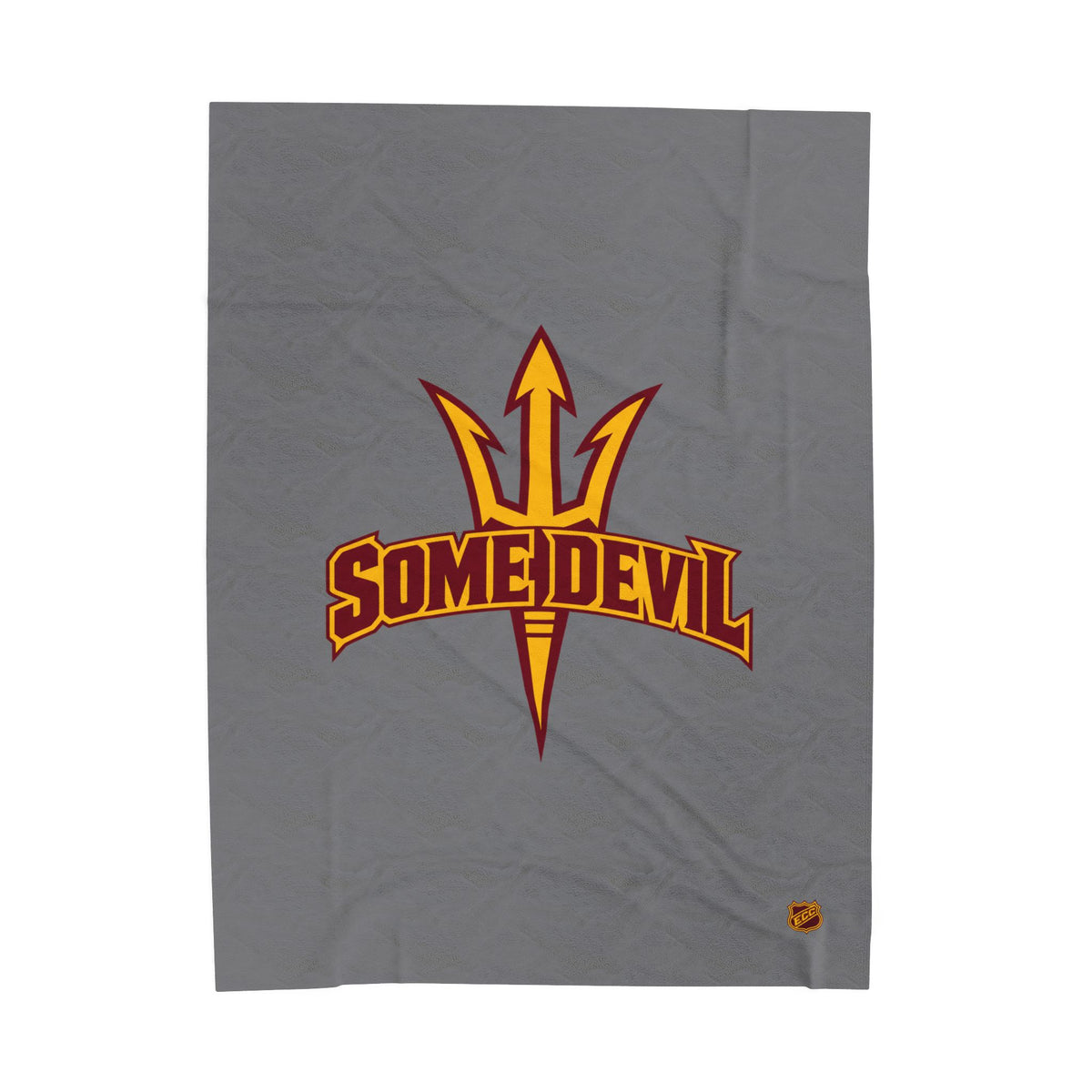 Arizona State Some Devil Velveteen Plush Blanket