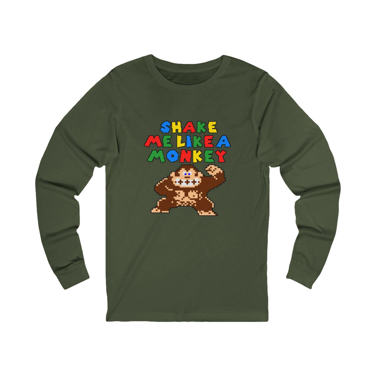 Shake Me Like A Monkey Long Sleeve Tee