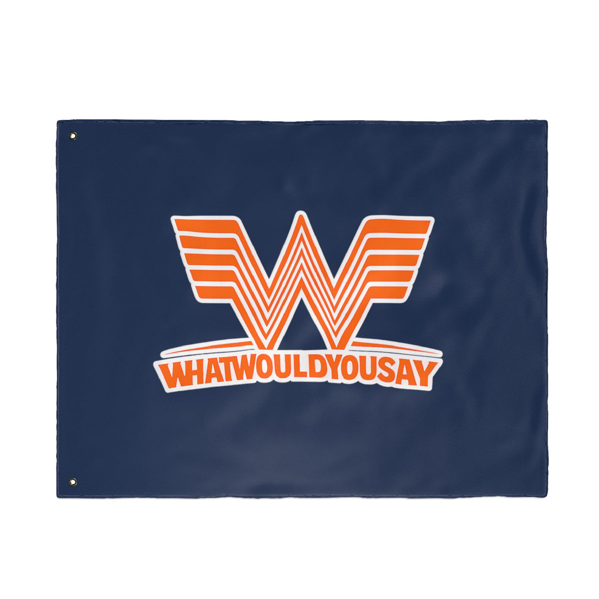 What Would You Say A Burger Double Sided 36 x 60" Flag