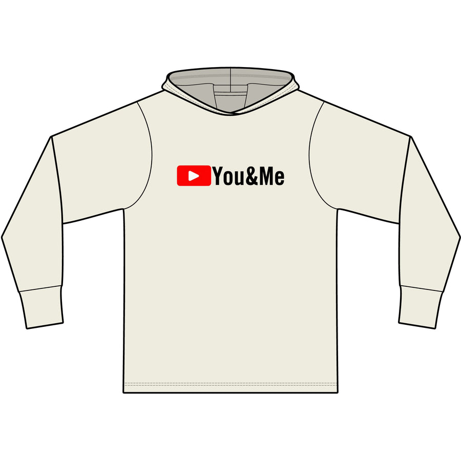 You & Me Tube Long Sleeve Hooded T-Shirt