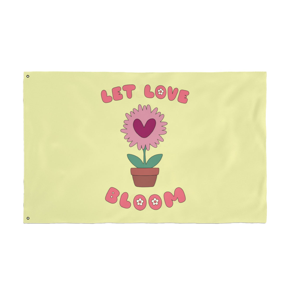 Let Love Bloom Double Sided 36 x 60" Flag