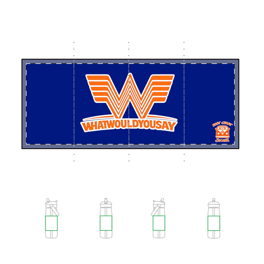 What Would You Say A Burger Camelbak Flip Straw 25oz Bottle