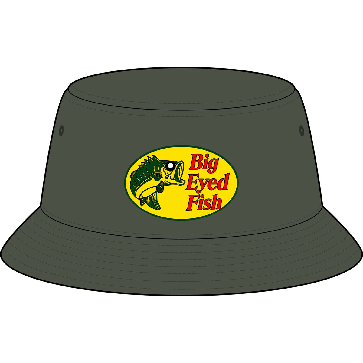 Big Bass Fish Bucket Hat