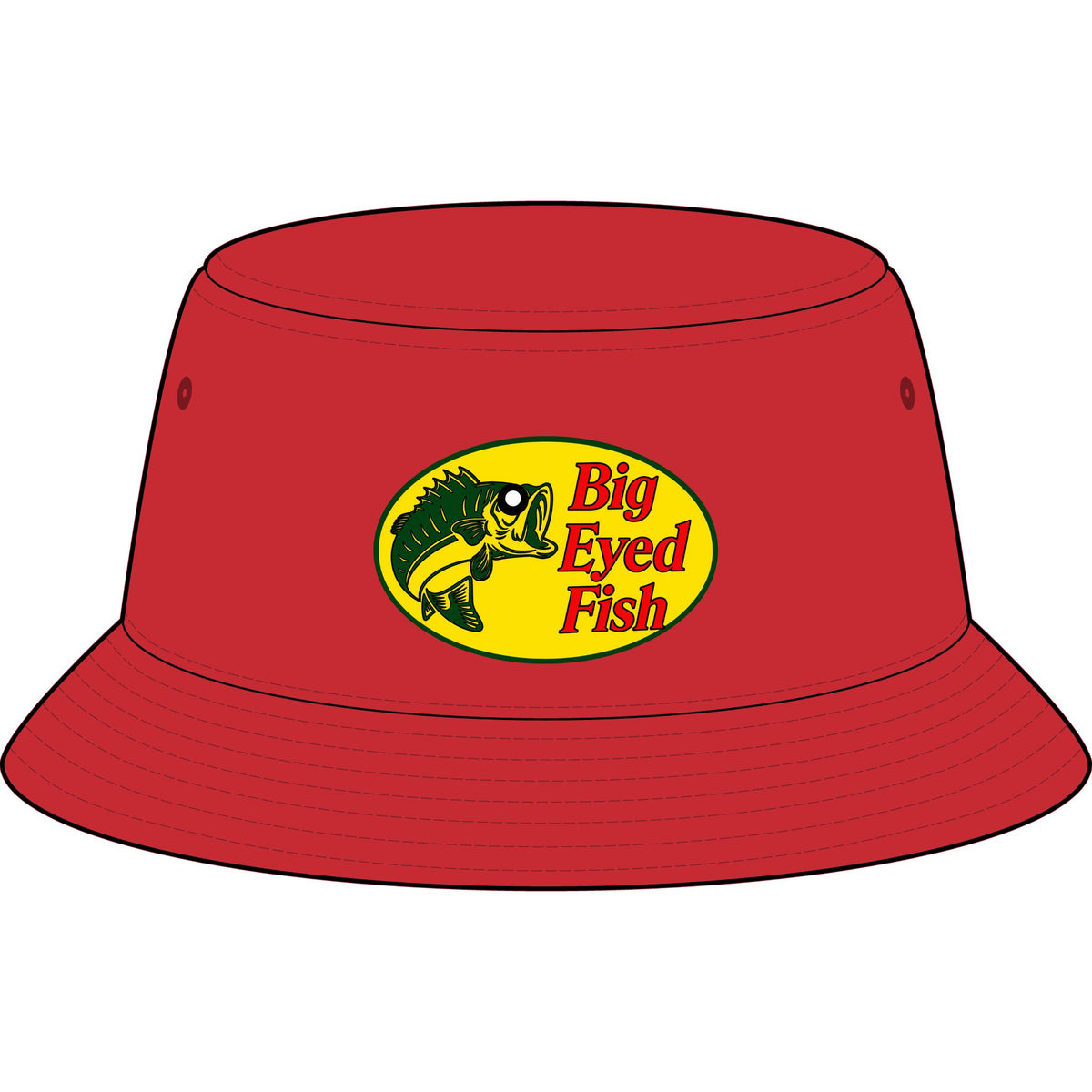 Big Bass Fish Bucket Hat