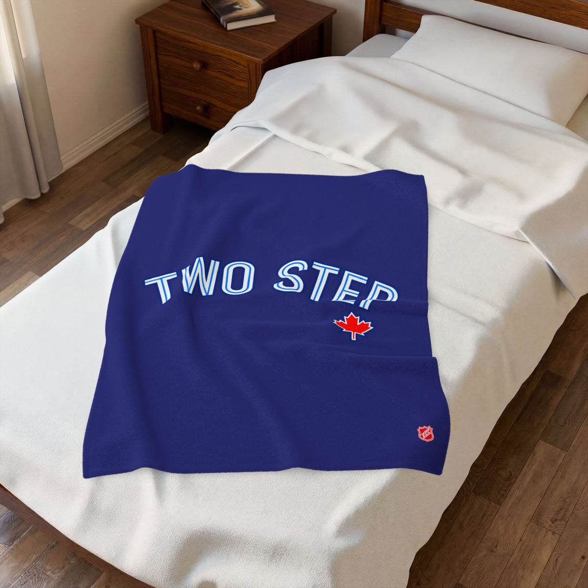 Toronto Two Step Velveteen Plush Blanket