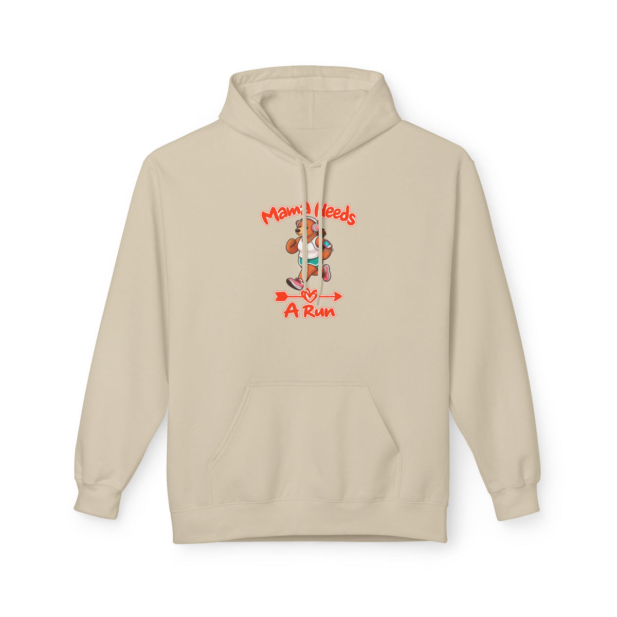 Mama Needs A Run Pullover Hoodie