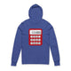 8th Grade Math Hooded Long Sleeve Tee
