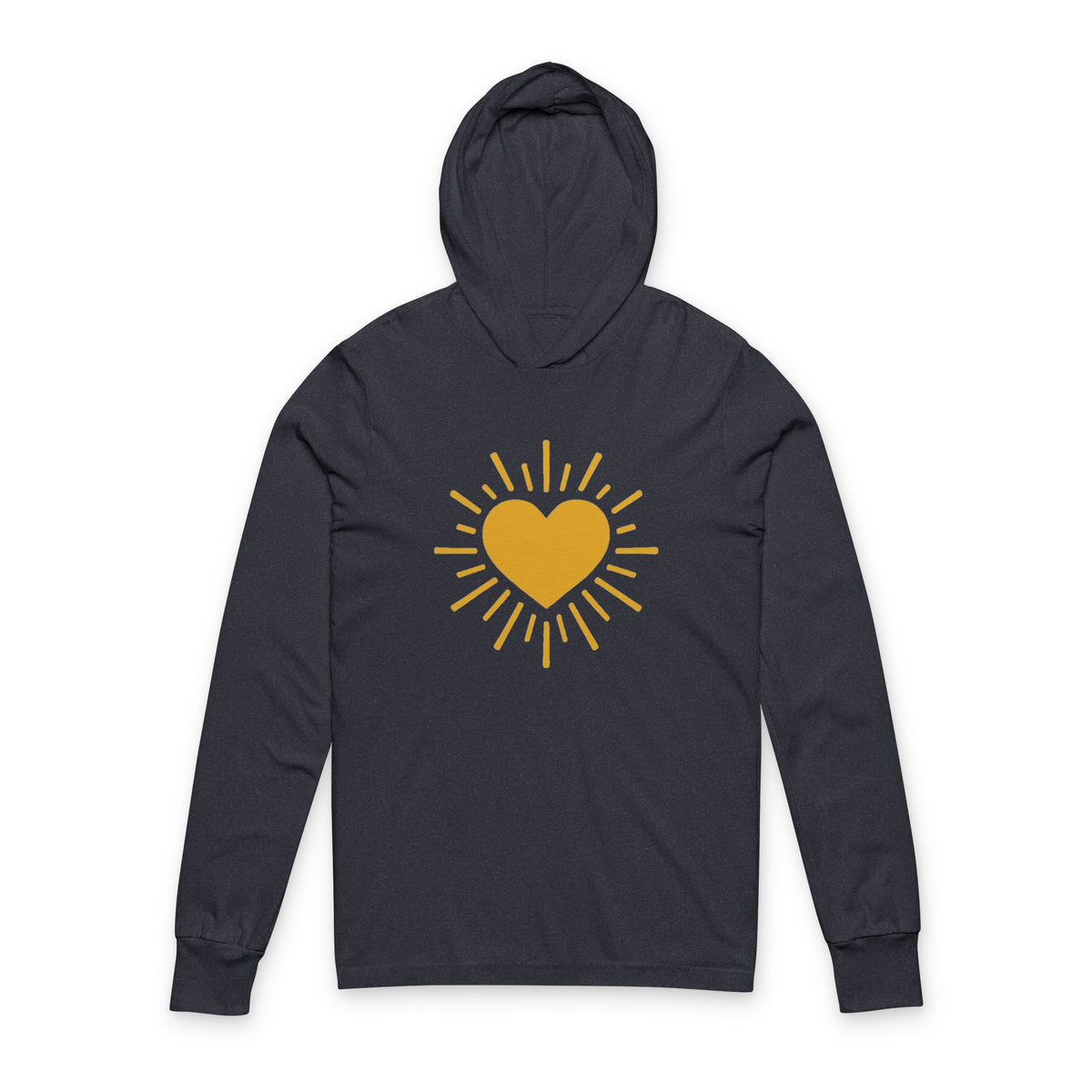 Let Your Love Shine Hooded Long Sleeve T Shirt