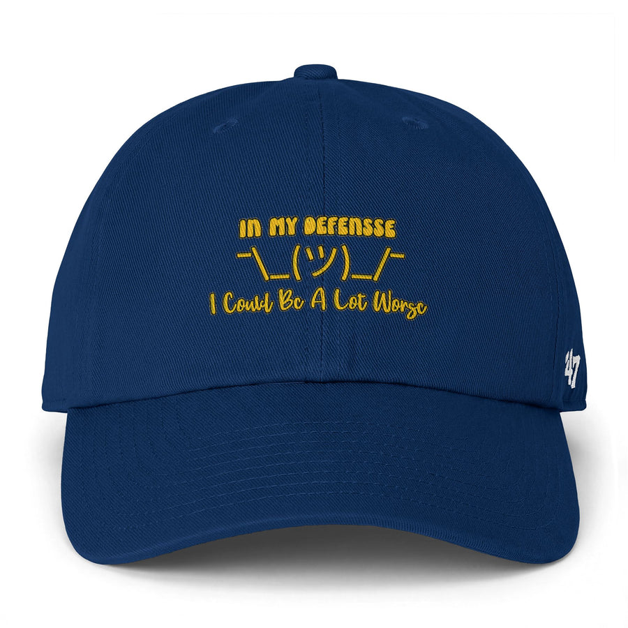 In My Defense... Dad Hat
