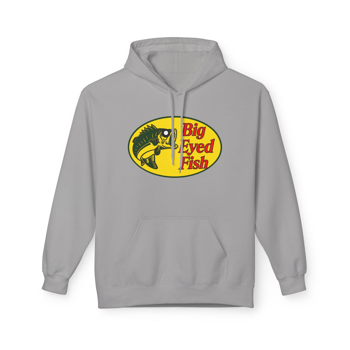 Big Bass Fish Puullover Hoodie
