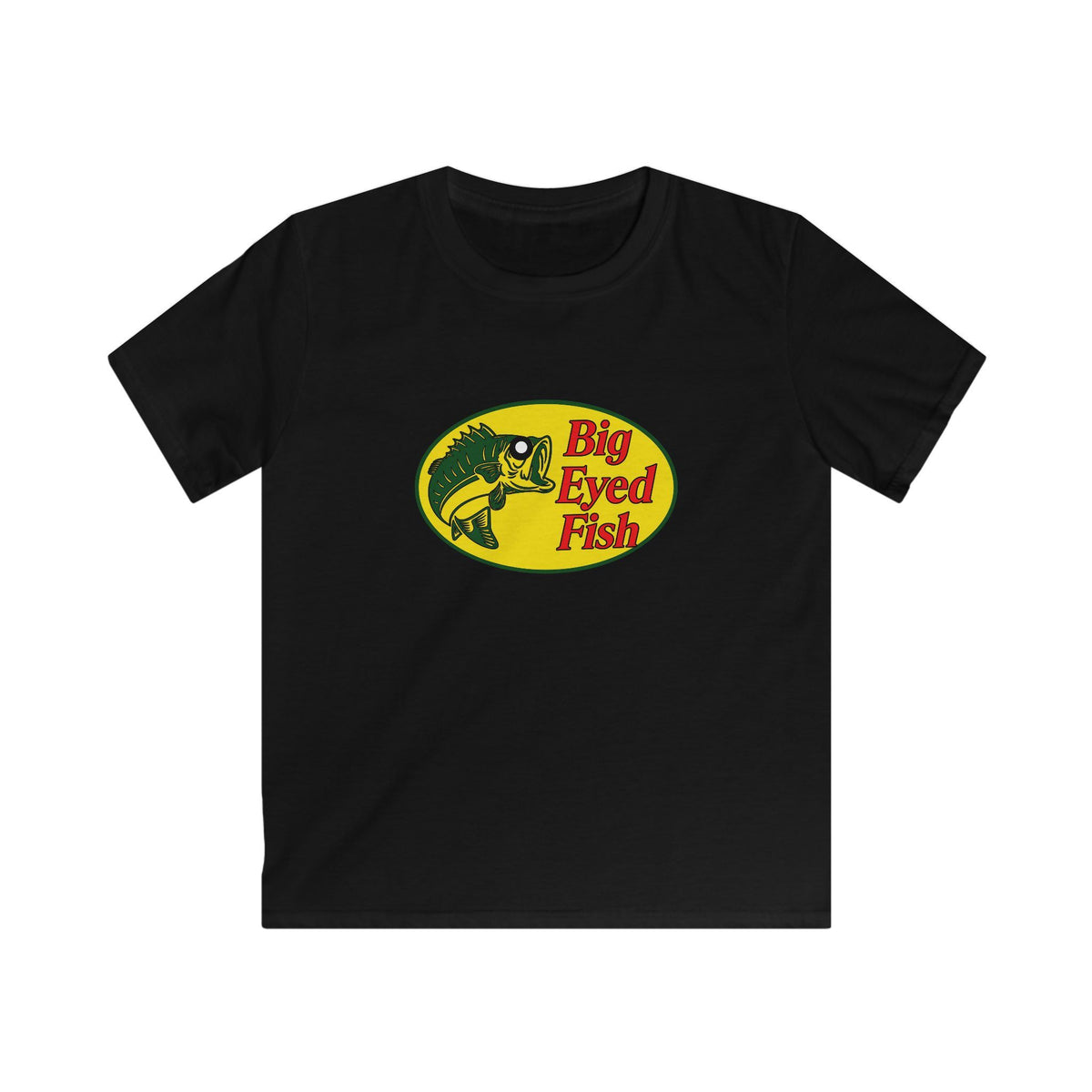 Big Bass Fish Kids T Shirt
