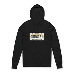 Hawaiian Dreamgirl Hooded Long Sleeve Tee