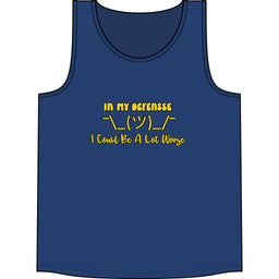 In My Defense... Concert Tank