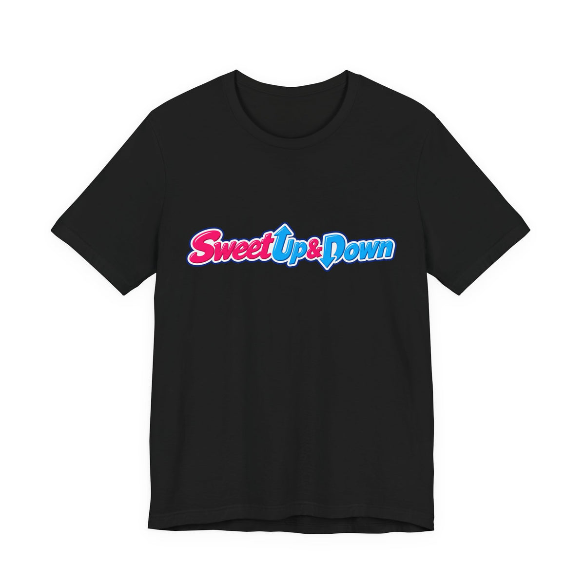 Sweet Up & Down Unisex Short Sleeve T Shirt