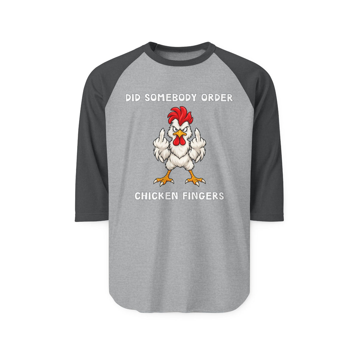 Chicken Fingers 3/4 Sleeve Jersey