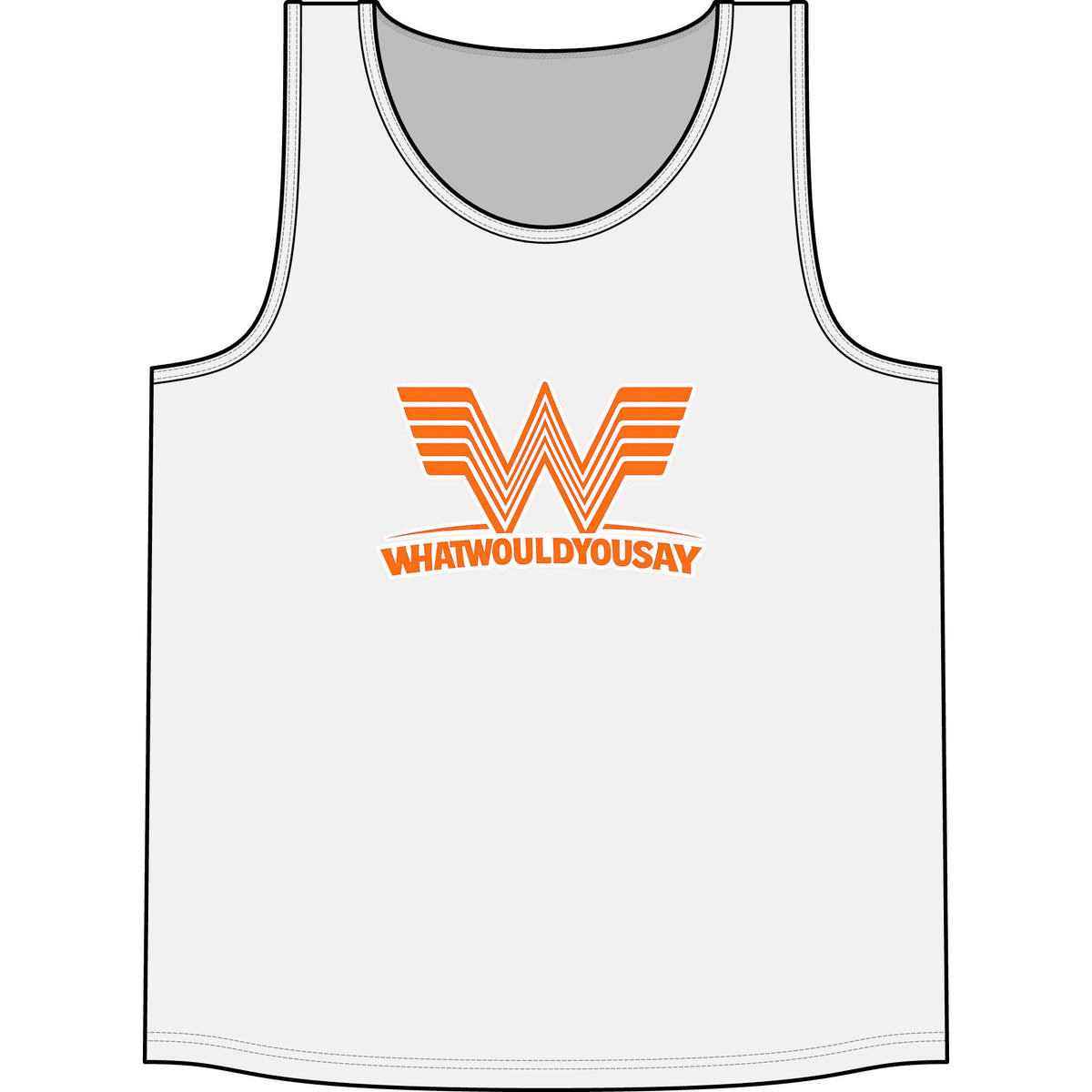 What Would You Say A Burger Concert Tank