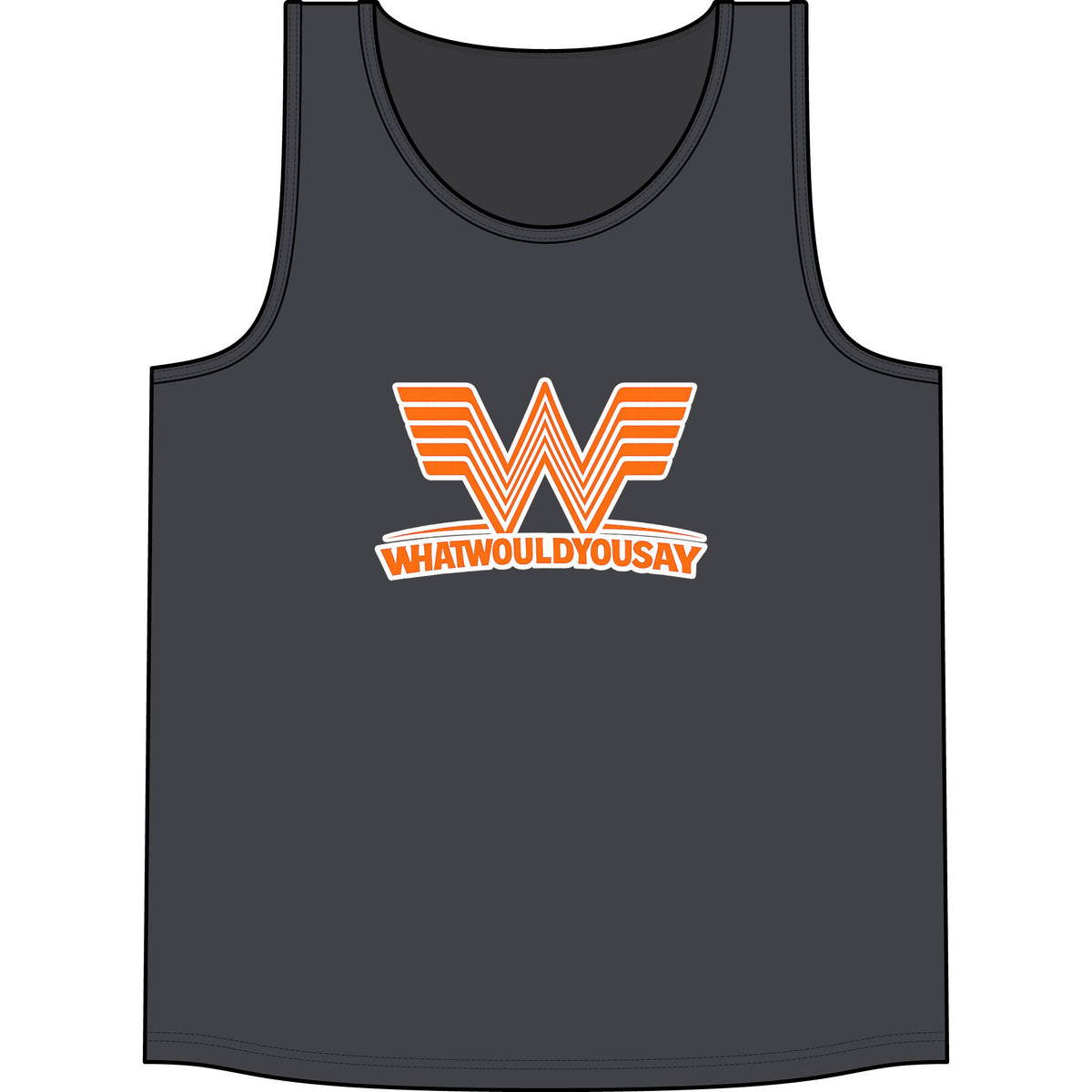 What Would You Say A Burger Concert Tank