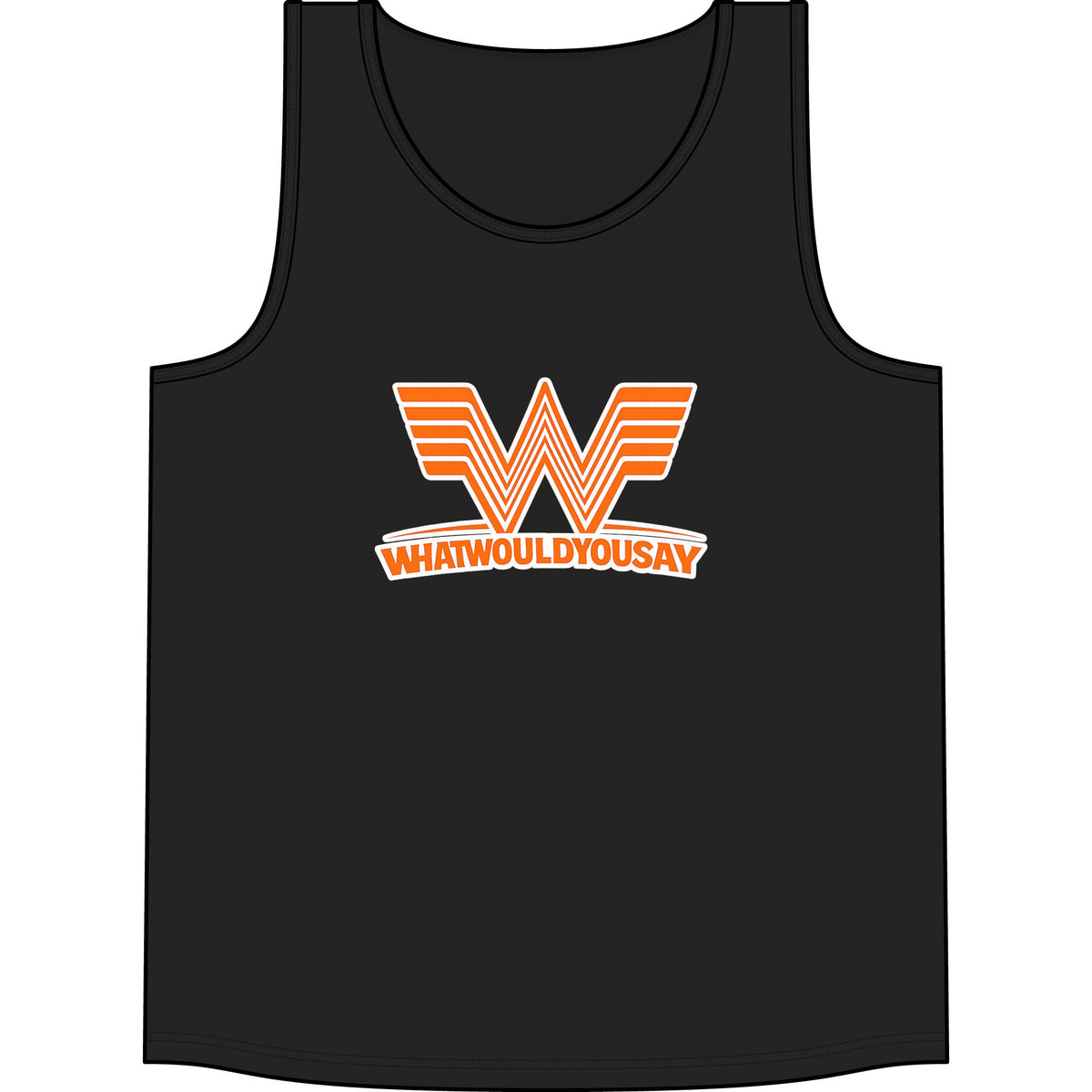 What Would You Say A Burger Concert Tank