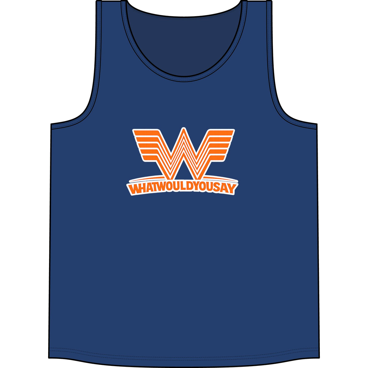 What Would You Say A Burger Concert Tank