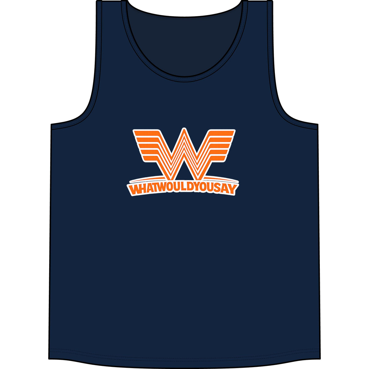 What Would You Say A Burger Concert Tank