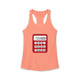 8th Grade Math Racerback Tank