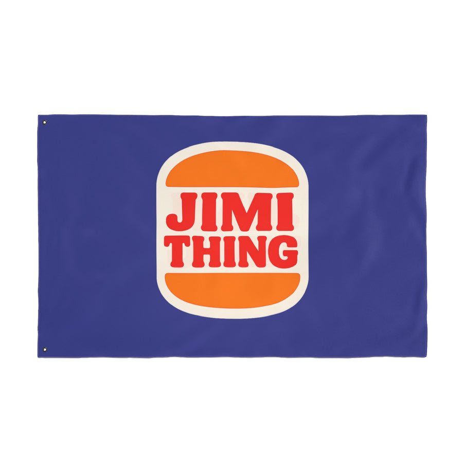 Burger Thing Double Sided 36 x 60" Flag