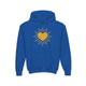 Let Your Love Shine Youth Pullover Hoodie