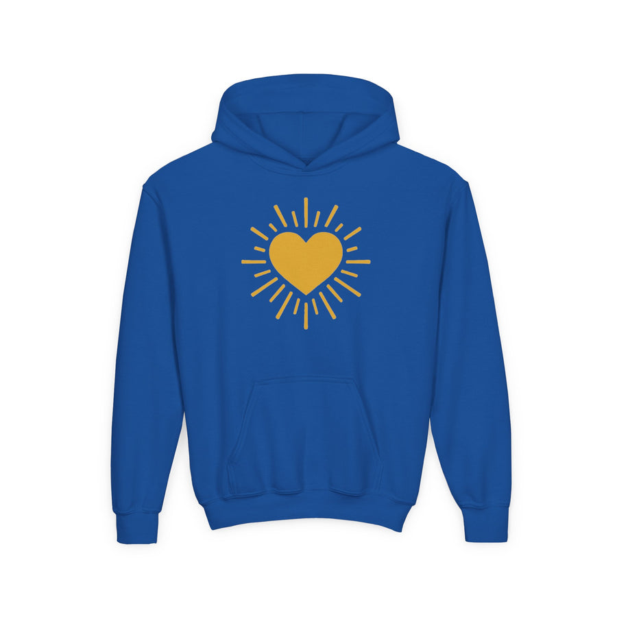 Let Your Love Shine Youth Pullover Hoodie