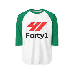 Formula 41 Unisex 3/4 Sleeve Raglan Shirt
