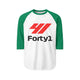 Formula 41 Unisex 3/4 Sleeve Raglan Shirt