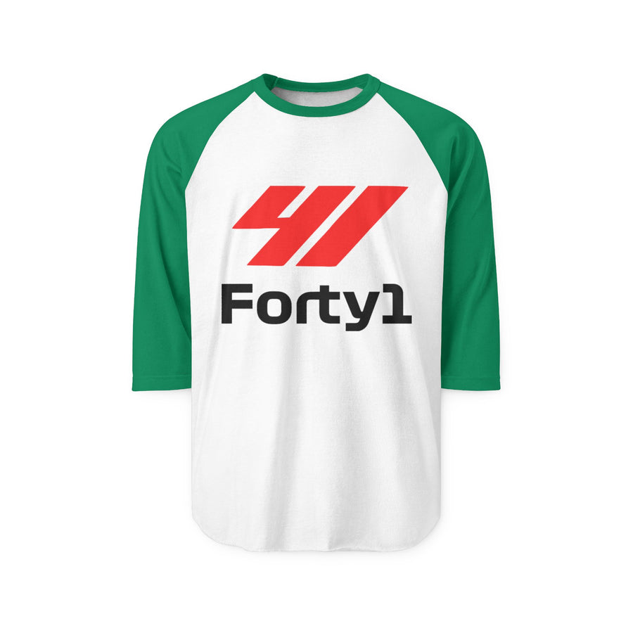 Formula 41 Unisex 3/4 Sleeve Raglan Shirt