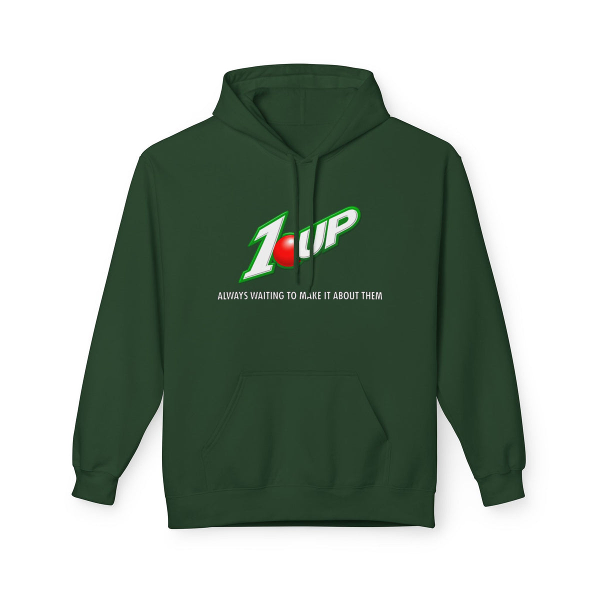 1 Upped Unisex Pullover Hoodie