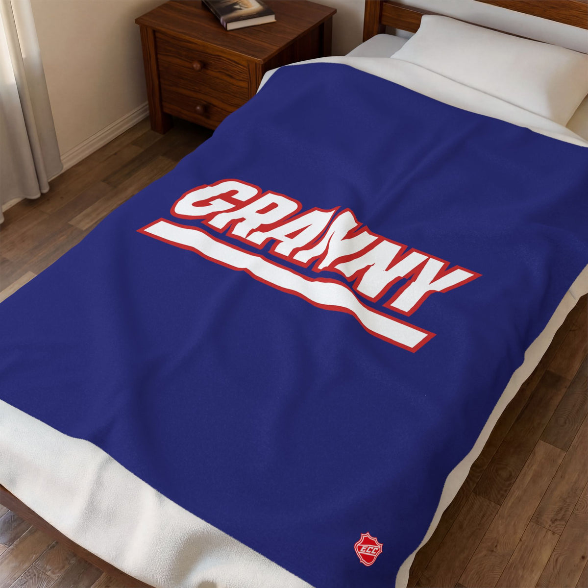 New York Granny Velveteen Plush Blanket