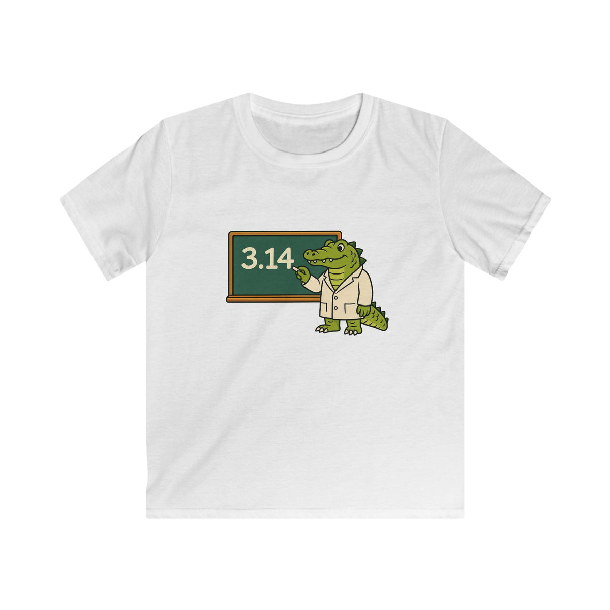 Alligator Pi Kids T Shirt