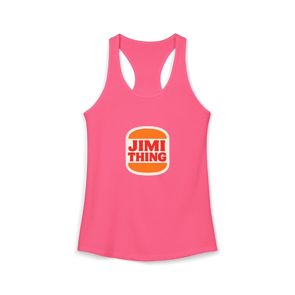 Burger Thing Women's Racerback Tank