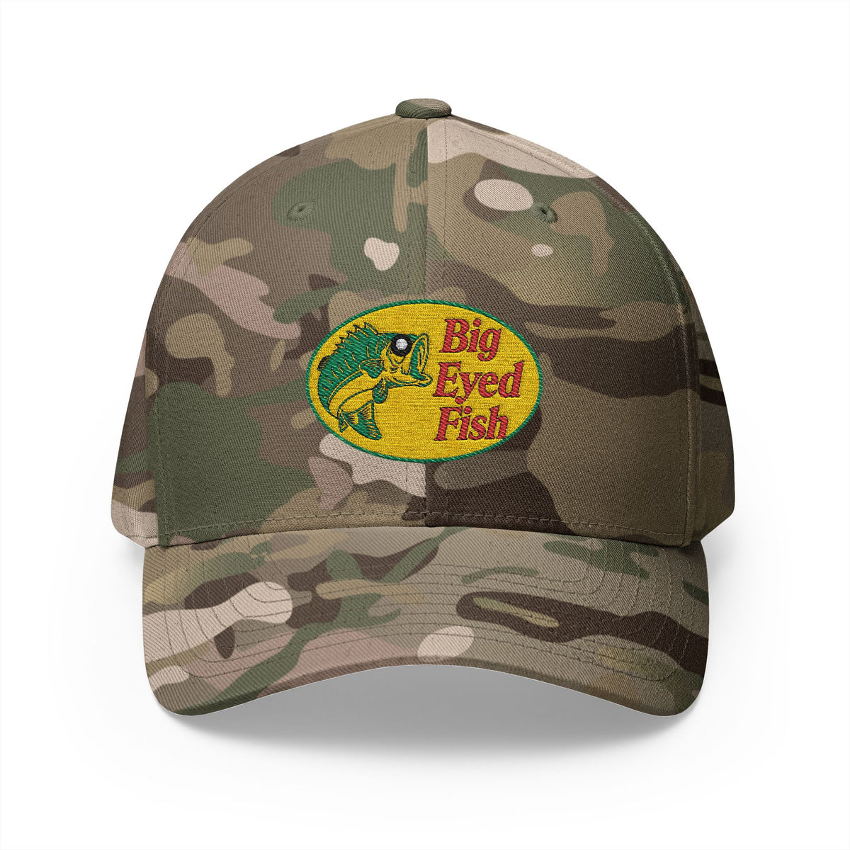 Big Bass Fish Flex Fit Cap