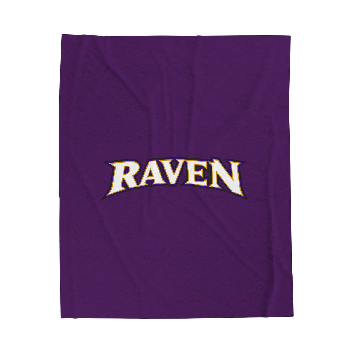 Baltimore Raven Velveteen Plush Blanket