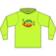 Big Eyed Phish Long Sleeve Hooded T-Shirt