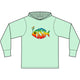 Big Eyed Phish Long Sleeve Hooded T-Shirt