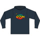 Big Eyed Phish Long Sleeve Hooded T-Shirt