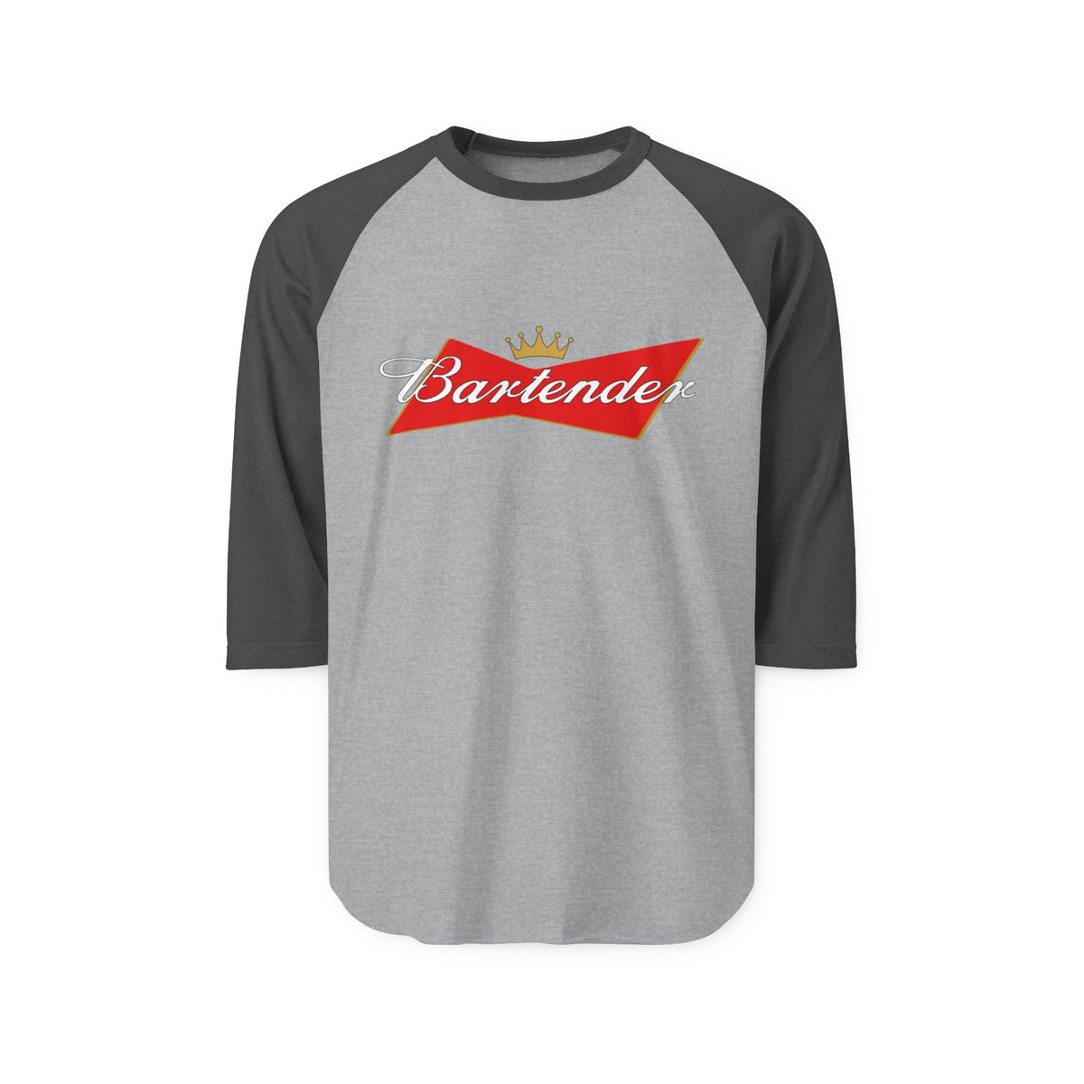 Bartender Please 3/4 Sleeve Raglan T Shirt