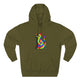 The Black Cat Changing Colors Pullover Hoodie