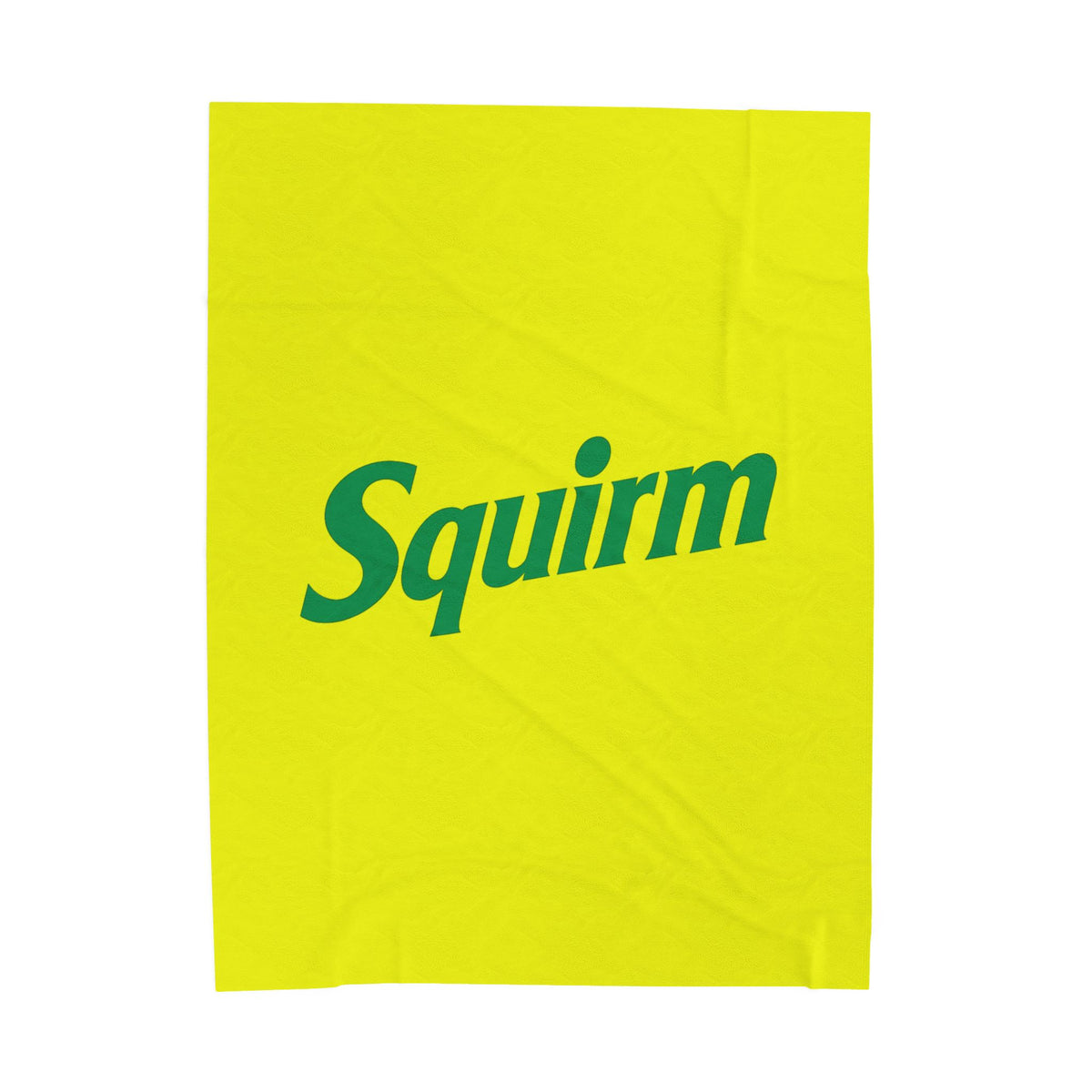 Squirm Velveteen Plush Blanket