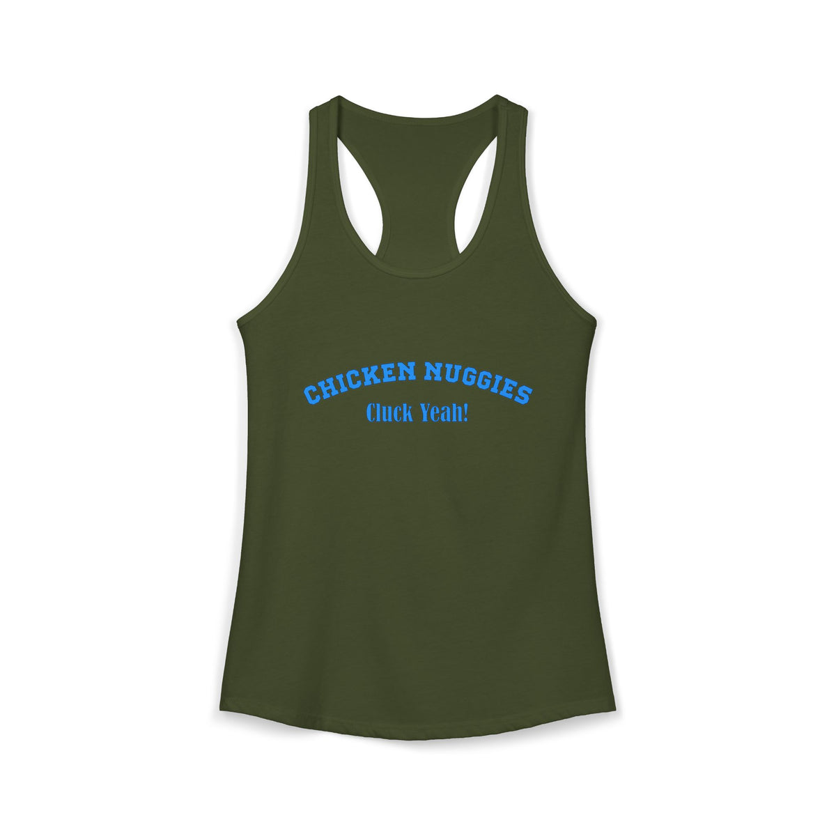 Chicken Nuggies Women's Racerback Tank